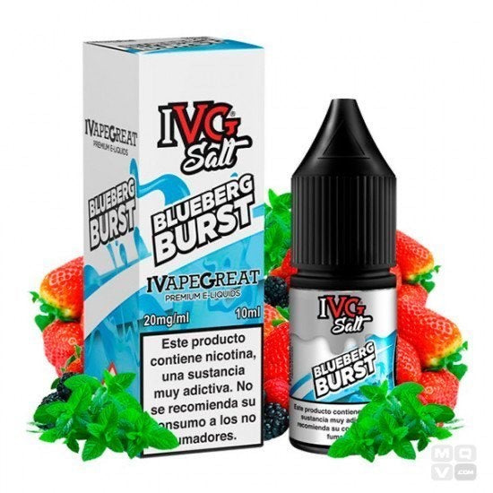 Blueberg Burst E-Liquid By IVG