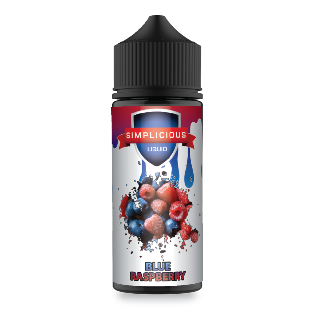 Simplicious Blue Raspberry 100ml Shortfill E-Liquid