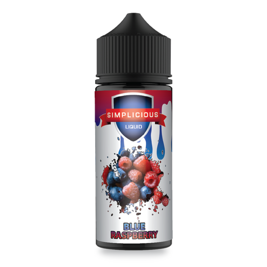 Simplicious Blue Raspberry 100ml Shortfill E-Liquid