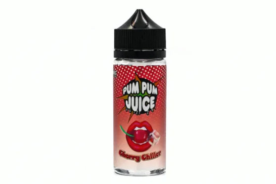 Pum Pum Juice Cherry Chiller 100ml Shortfill E-Liquid