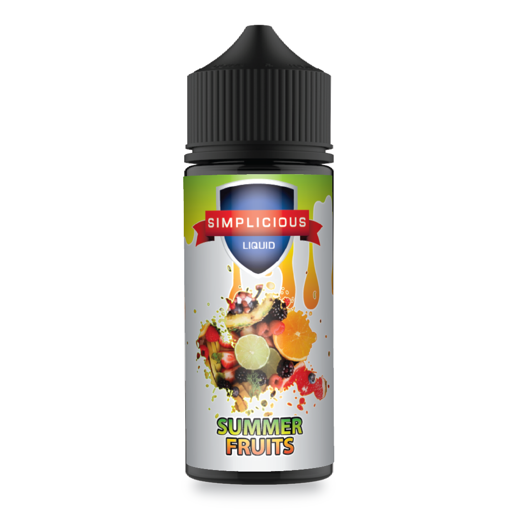 Simplicious Summer Fruits 100ml Shortfill E-Liquid