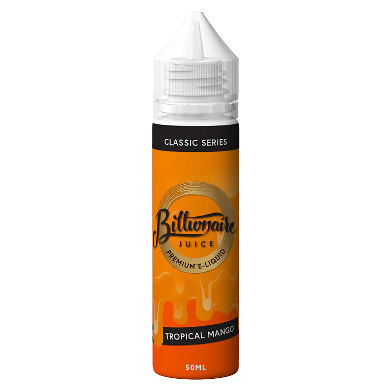 TROPICAL MANGO BILLIONAIRE 50ML E-LIQUID SHORTFILLS