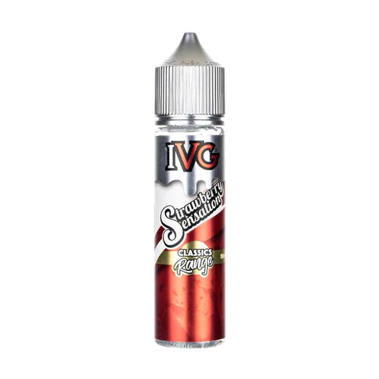 Strawberry Sensation Shortfill E-Liquid by IVG