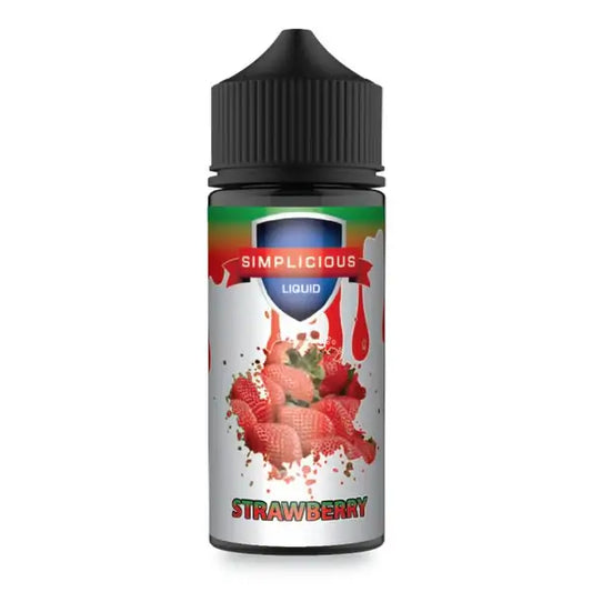 Simplicious Strawberry 100ml Shortfill E-Liquid