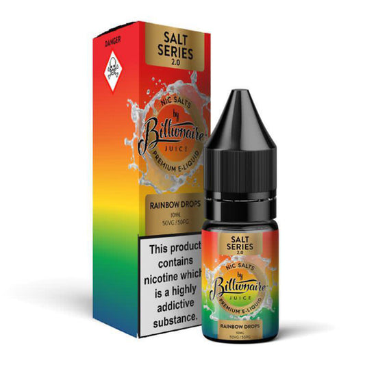 Rainbow Drops Nic Salt by Billionaire Juice