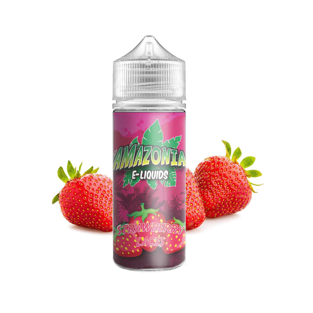 Strawberry Laces by Amazonia E-Liquids 100ml Shortfill