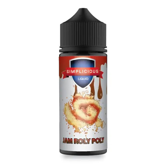 Simplicious Jam Roly Poly 100ml Shortfill E-Liquid