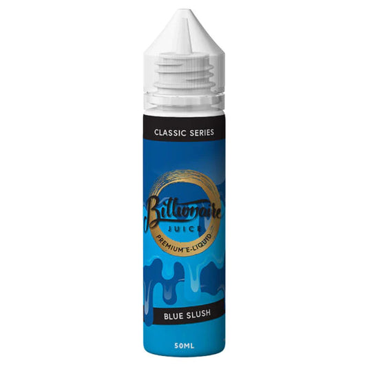 BLUE SLUSH BILLIONAIRE 50ML E-LIQUID SHORTFILLS