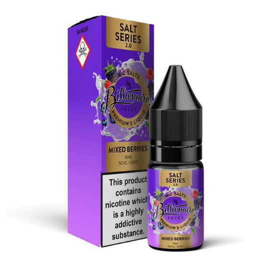 Mixed Berries Nic Salt by Billionaire Juice