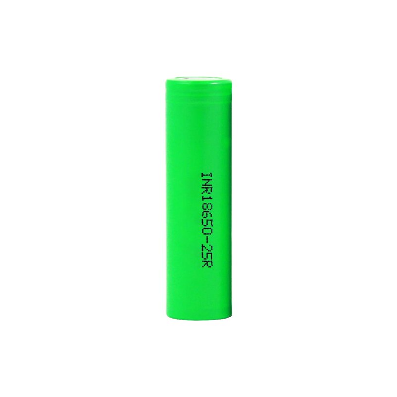 18650 2500MaH Green Rechargeable Battery