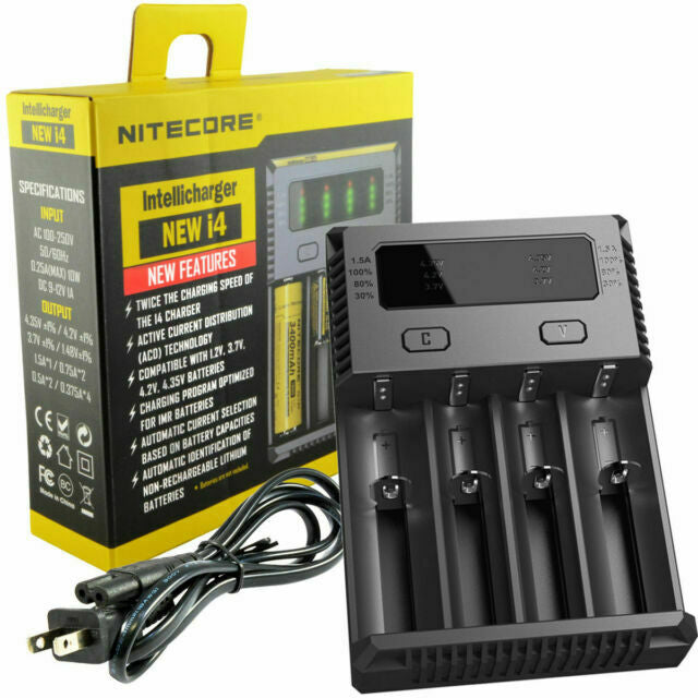 NiteCore Intellicharger i4 Battery Charger