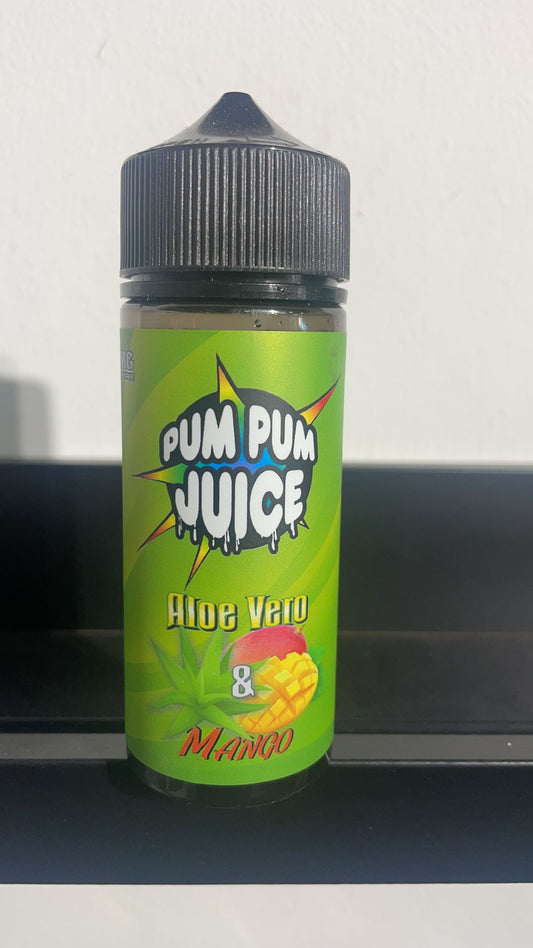 Pum Pum Juice Aloe Vera & Mango 100ml Shortfill E-Liquid