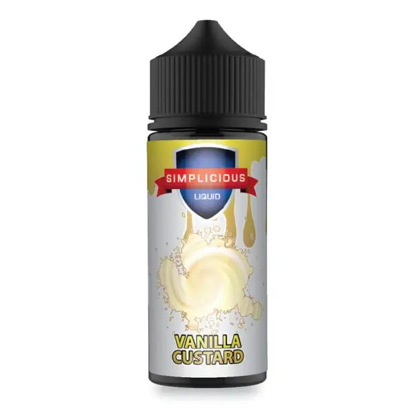 Simplicious Vanilla Custard 100ml Shortfill E-Liquid