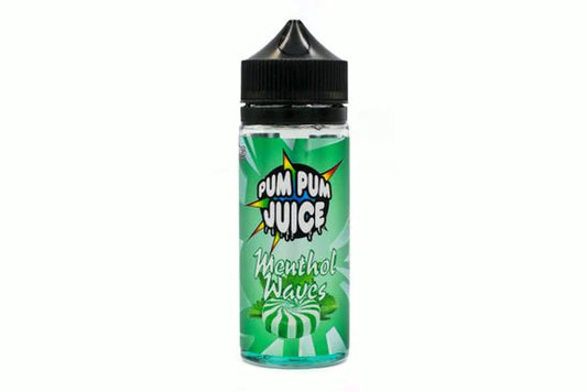 Pum Pum Juice Menthol Waves 100ml Shortfill E-Liquid