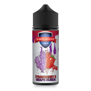 Simplicious Strawberry & Grape Nurds 100ml Shortfill E-Liquid