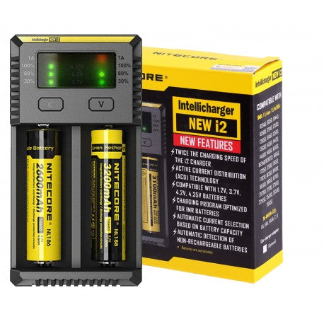 NiteCore Intellicharger i2 Battery Charger