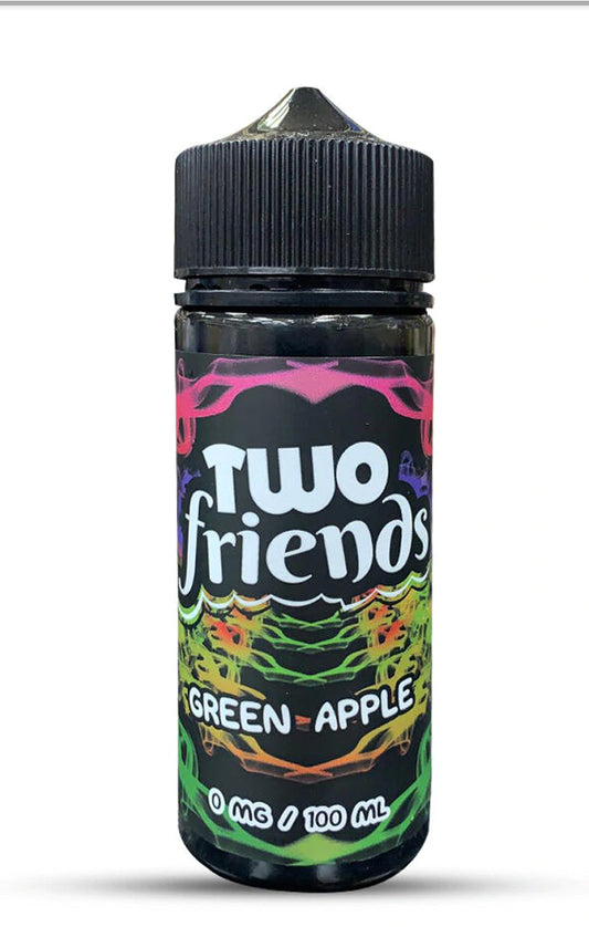 Two Friends Green Apple 100ml Shortfill E-Liquid