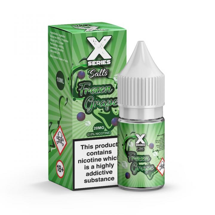 FROZEN GRAPE NIC SALT E-LIQUID BY X-SERIES