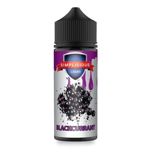 Simplicious Blackcurrant 100ml Shortfill E-Liquid