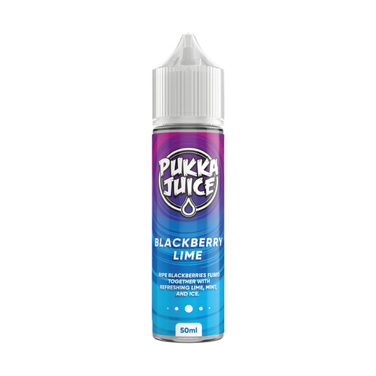 Blackberry Lime by Pukka Juice 50ml Shorfill