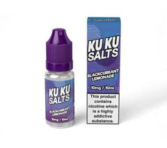 Blackcurrant Lemonade Nic Salt E-Liquid by Kuku juice 10mg