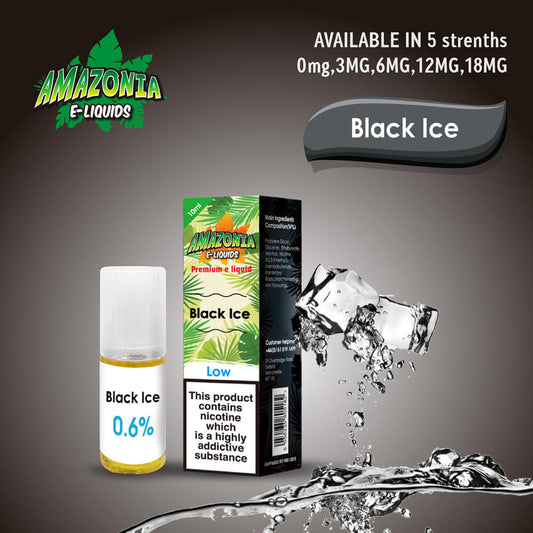 Blackcurrant Ice E-Liquid by Amazonia 10ml Bottle