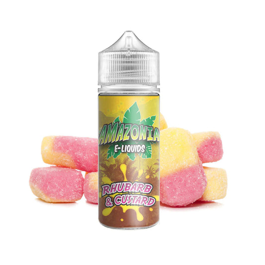 Rhubarb & Custard by Amazonia E-Liquids 100ml Shortfill