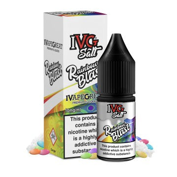 Rainbow Blast Nic Salt E-Liquid By IVG