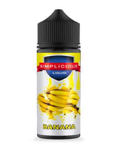 Simplicious Banana 100ml Shortfill E-Liquid