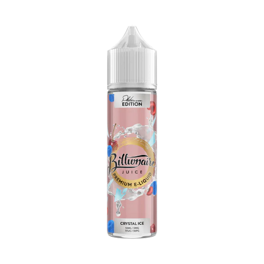 CRYSTAL ICE BILLIONAIRE 50ML E-LIQUID SHORTFILLS