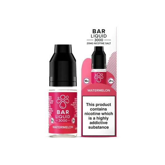 Watermelon Nic Salt By Bar Liquid 3000