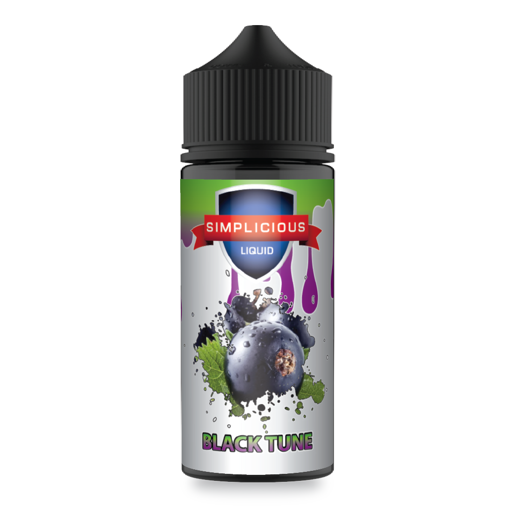 Simplicious Black Tune 100ml Shortfill E-Liquid