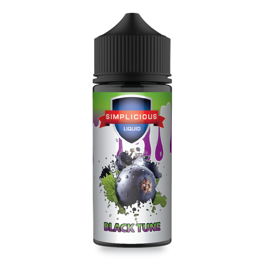 Simplicious Black Tune 100ml Shortfill E-Liquid